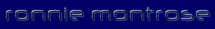 Ronnie Montrose logo